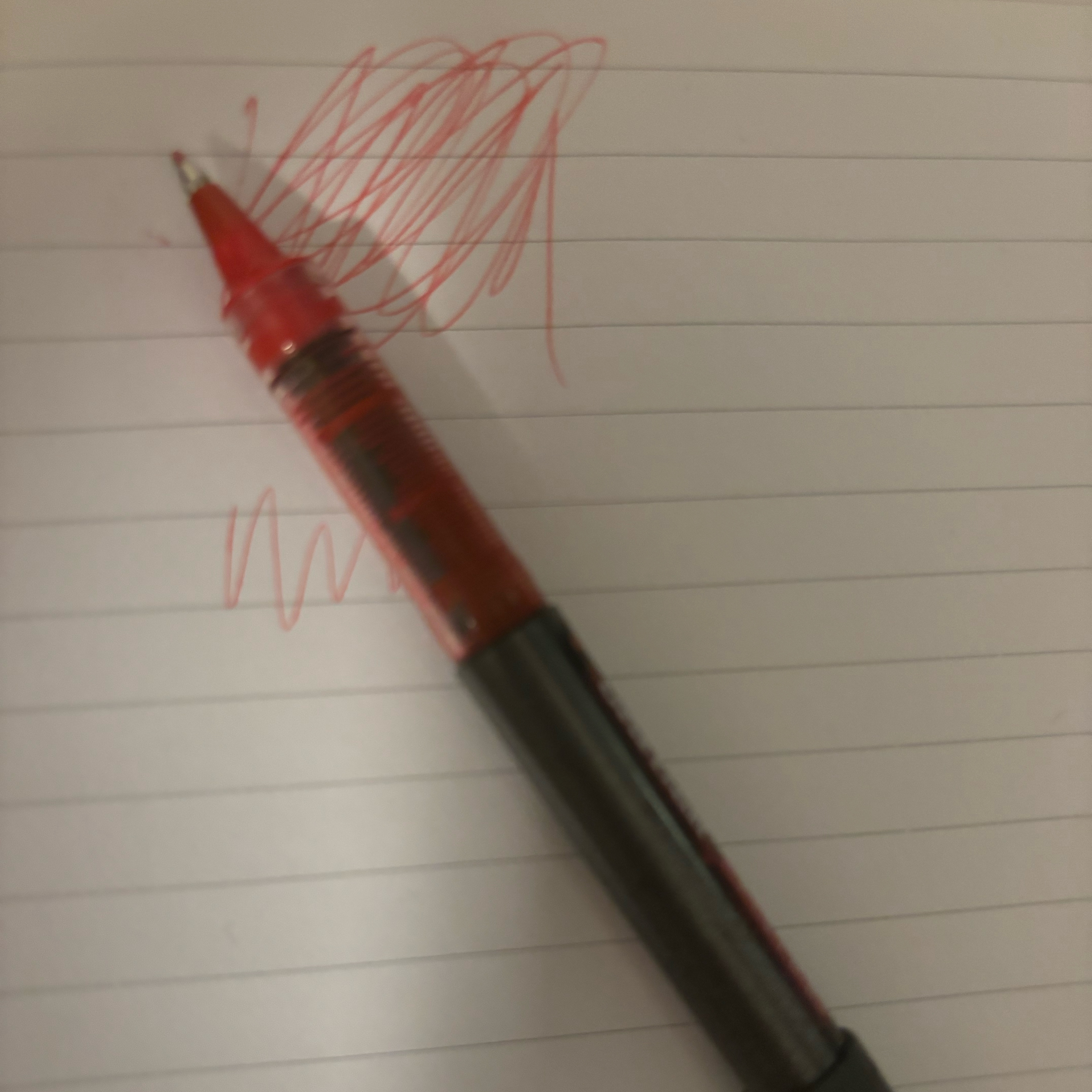 Drawing with a pen