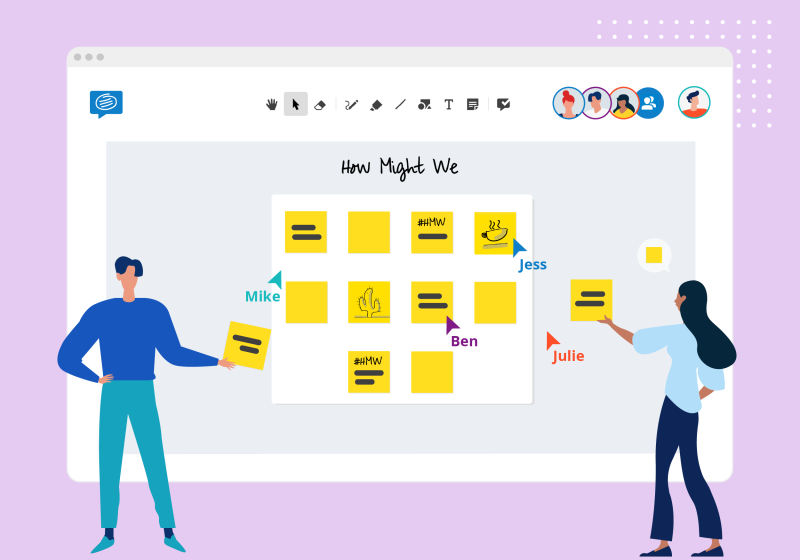 With how might we's, it's very important to think about the who, where, what, why. Especially with designing, you need to know who your target audience is, and especially why are you creating, and why do you think this implementation into this object or creating a whole new object would be so revolutionizing. And I think brainstorming definitely helps to get ideas out of your head and onto pen and paper.