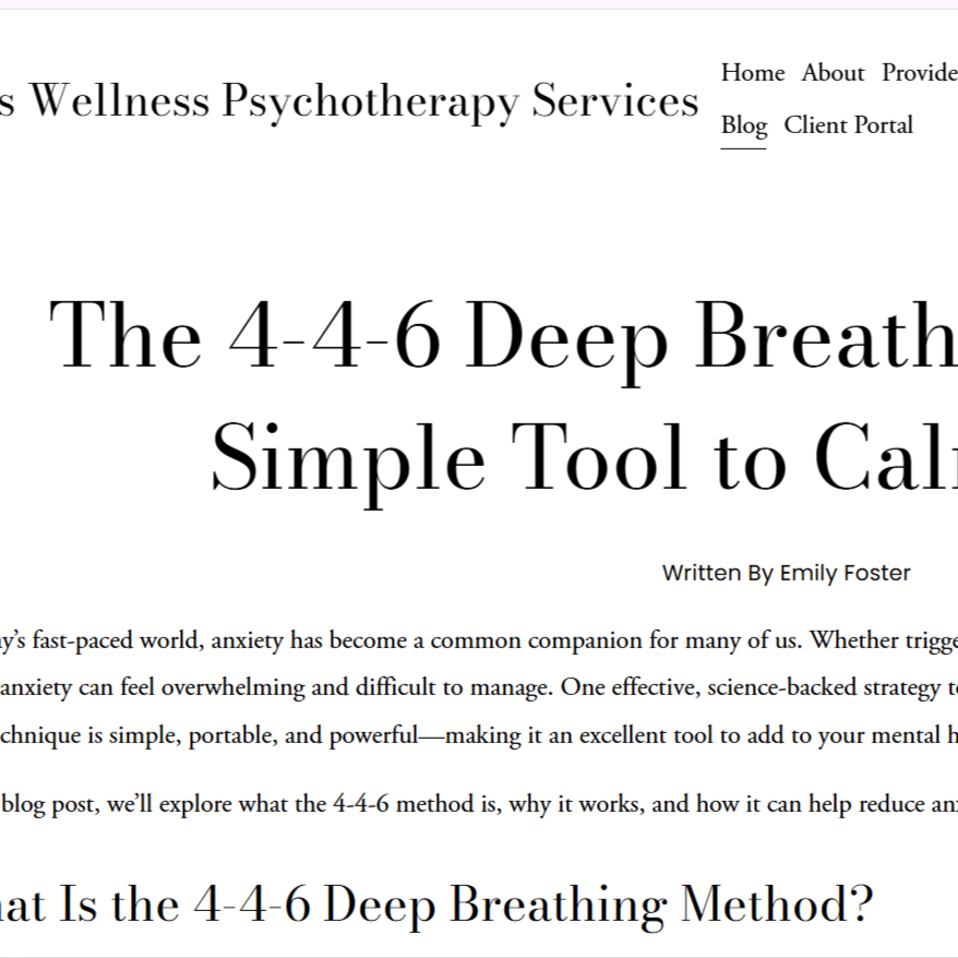 Exploring breathing exercises - intro to the 4-4-6 method and its benefits